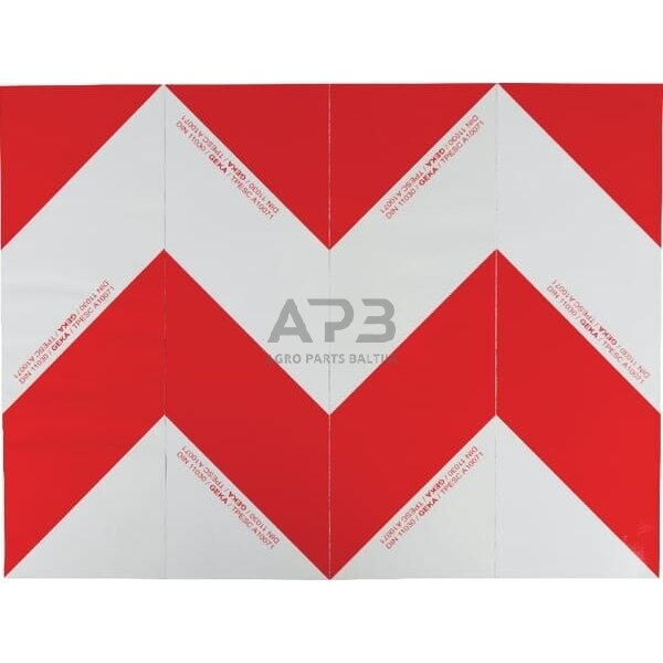 Šviesos atšvaitas lipdukas 423x141mm Geka FK1K24 Šviesos atšvaitas lipdukas 423x141mm Geka FK1K24