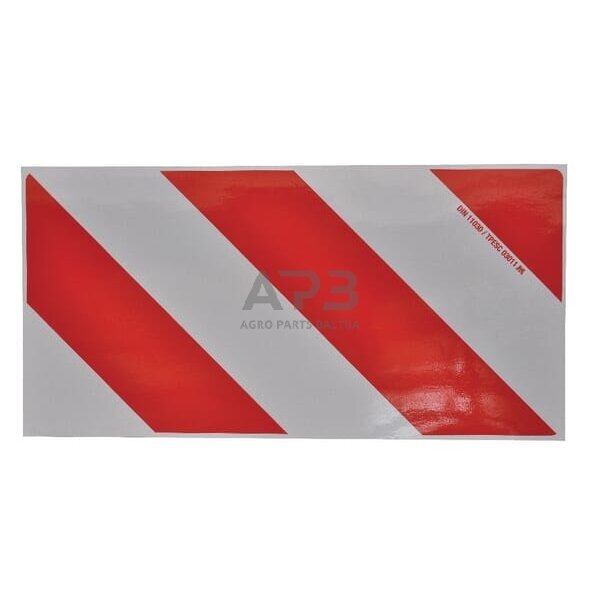 Šviesos atšvaitas lipdukas kairės pusės 280x560mm Mazon WB50077 Šviesos atšvaitas lipdukas kairės pusės 280x560mm Mazon WB50077