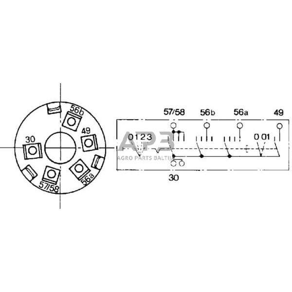 Šviesų jungiklis Cobo 23110000 2 Šviesų jungiklis Cobo 23110000 2