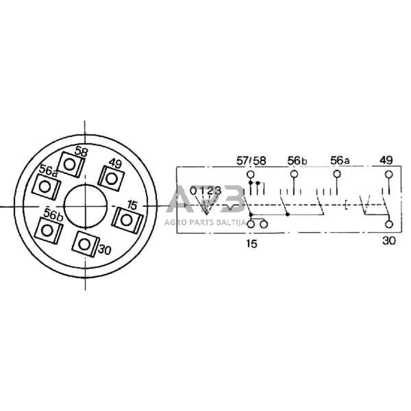 Šviesų jungiklis Cobo 23111000 2 Šviesų jungiklis Cobo 23111000 2