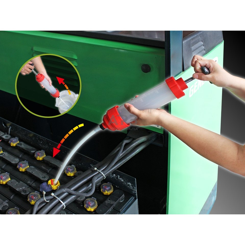 Švirkštas skysčiams 350cc (skaidrus) 2 Švirkštas skysčiams 350cc (skaidrus) 2