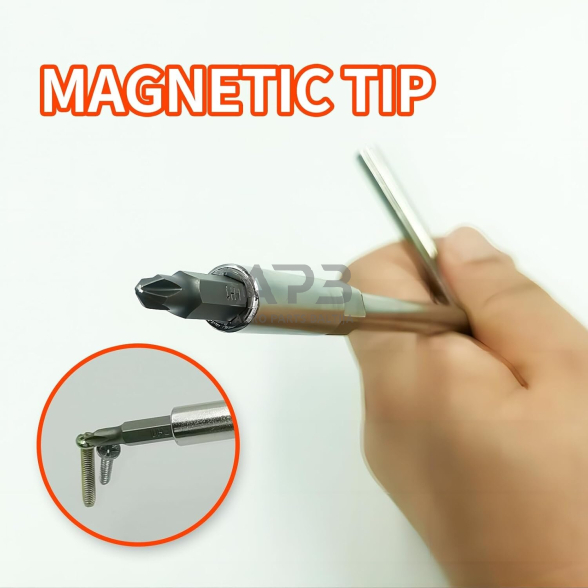 T tipo rankena + JIS 1/4'' antgalių rinkinys 6vnt. 2 T tipo rankena + JIS 1/4'' antgalių rinkinys 6vnt. 2