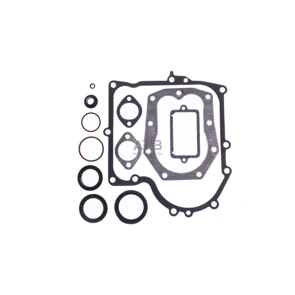 Tarpinių komplektas Briggs & Stratton 25,28 vertikaliems varikliams, 10AG, 10.5AG, 11.5AG, 12.5AG, 13AG, 490525, 494241 1 Tarpinių komplektas Briggs & Stratton 25,28 vertikaliems varikliams, 10AG, 10.5AG, 11.5AG, 12.5AG, 13AG, 490525, 494241 1