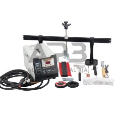 Taškinis kėbulo lyginimo aparatas aliuminiui ir lyginimo įrankių rinkinys