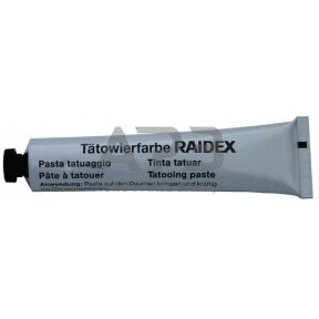 Tatuiravimo pasta 60 g. juoda Raidex 1592361060