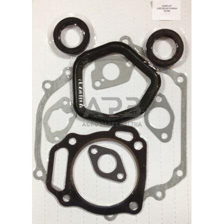 Tarpinių komplektas HONDA GX390 06111-ZE6-406, 06111ZE6406, 06111-ZE6-407, 06111ZE6407, 061A1-ZE6-000, 061A1ZE6000, 061A1-ZE6-V00, 061A1ZE6V00