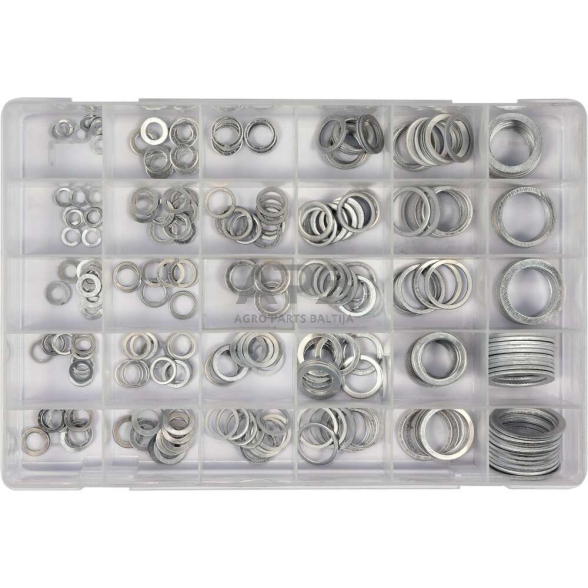 Tarpinių aliuminių rinkinys (300vnt) Tarpinių aliuminių rinkinys (300vnt)