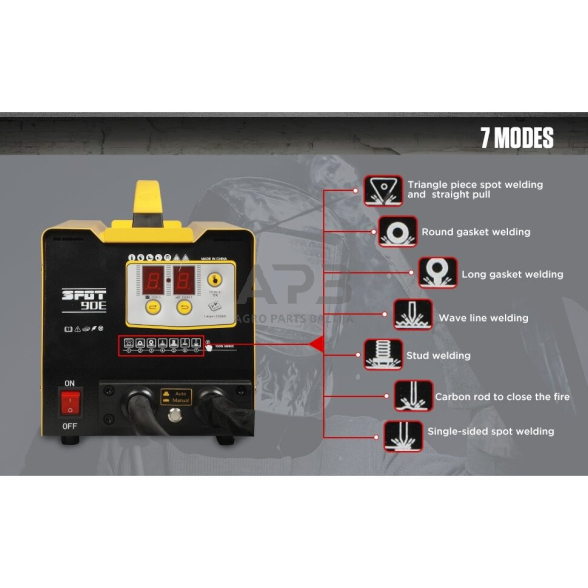 Taškinis kėbulo lyginimo aparatas ir lyginimo įrankių rinkinys 3 Taškinis kėbulo lyginimo aparatas ir lyginimo įrankių rinkinys 3