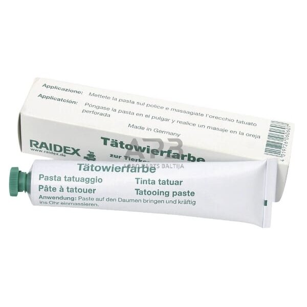 Tatuiravimo pasta 60 g. žalia Raidex 1592362060 Tatuiravimo pasta 60 g. žalia Raidex 1592362060
