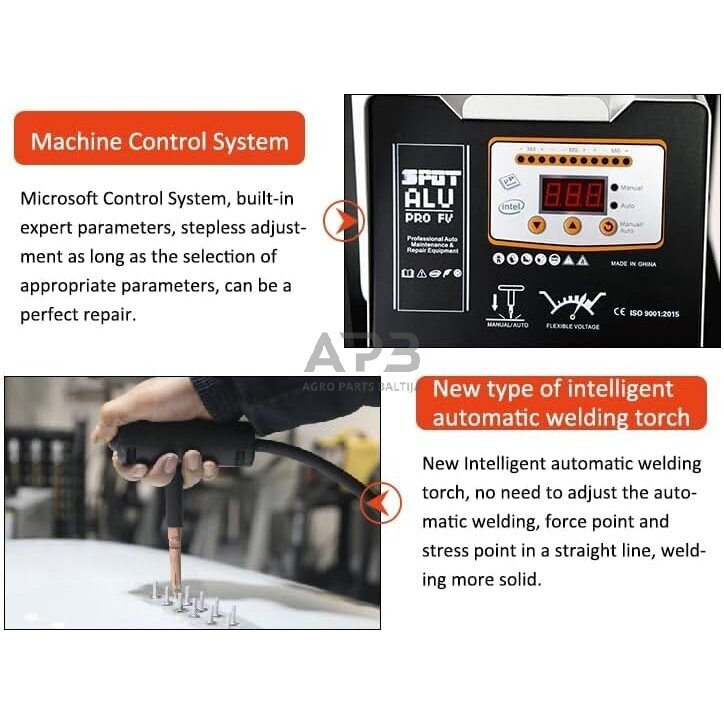 Taškinis kėbulo lyginimo aparatas aliuminiui ir lyginimo įrankių rinkinys 3 Taškinis kėbulo lyginimo aparatas aliuminiui ir lyginimo įrankių rinkinys 3