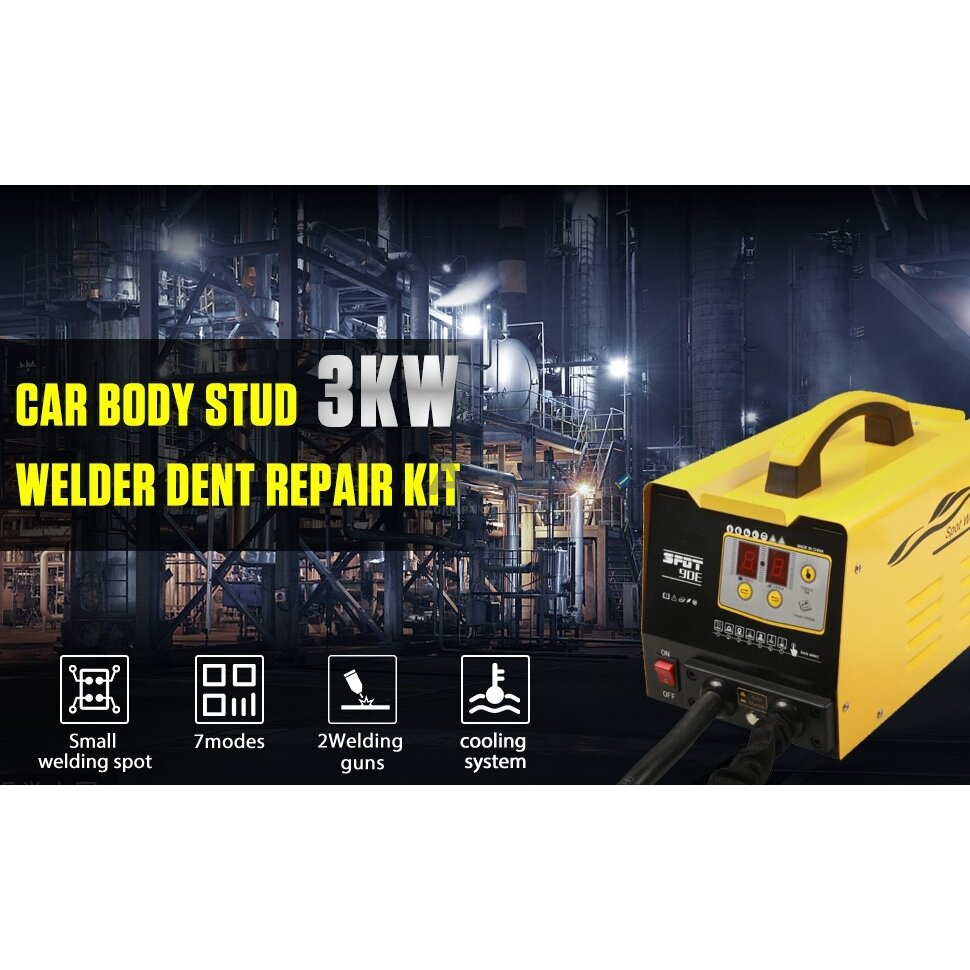 Taškinis kėbulo lyginimo aparatas ir lyginimo įrankių rinkinys 2 Taškinis kėbulo lyginimo aparatas ir lyginimo įrankių rinkinys 2