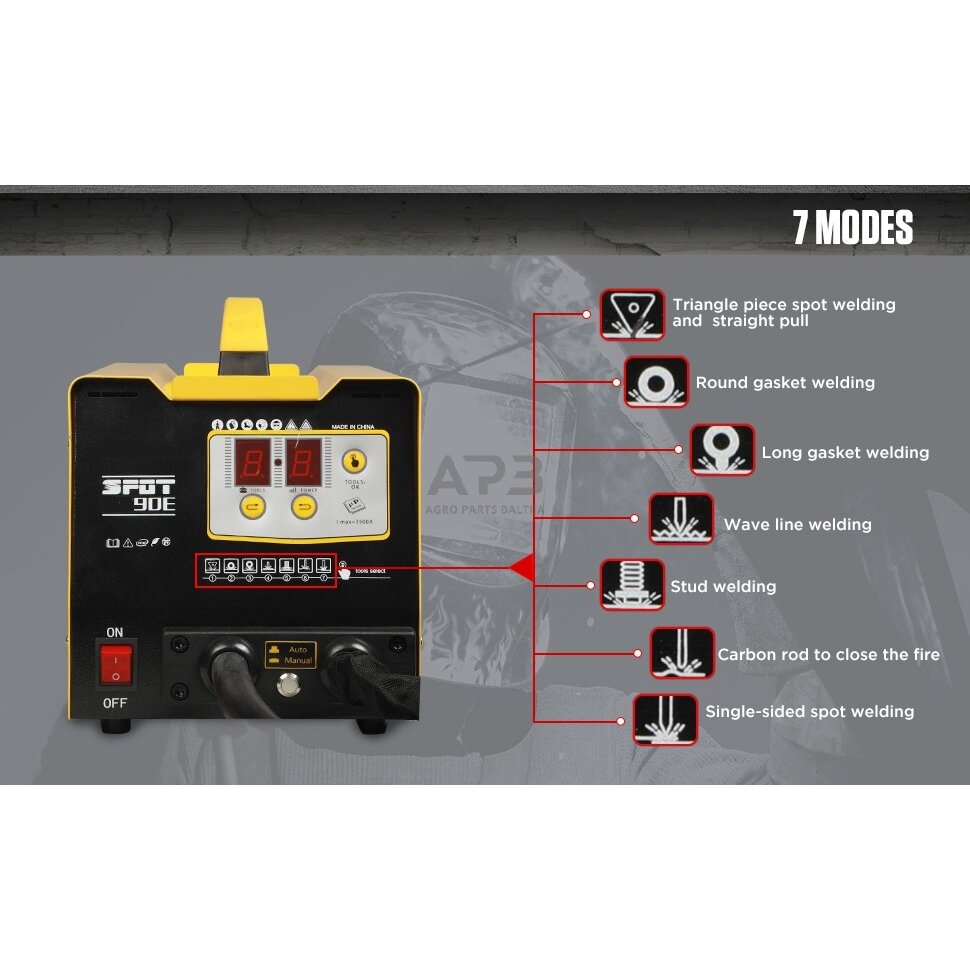 Taškinis kėbulo lyginimo aparatas ir lyginimo įrankių rinkinys 3 Taškinis kėbulo lyginimo aparatas ir lyginimo įrankių rinkinys 3
