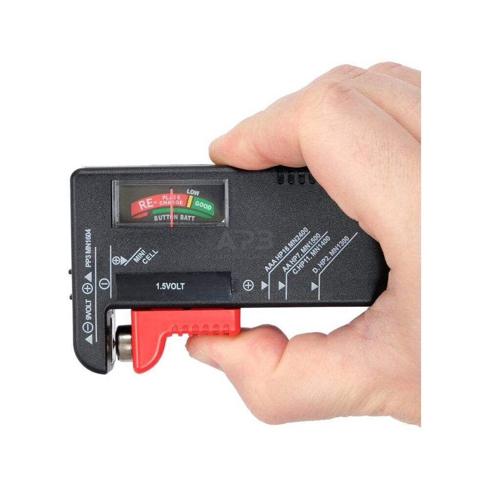 Testeris 1.5V ir 9V baterijoms 5 Testeris 1.5V ir 9V baterijoms 5