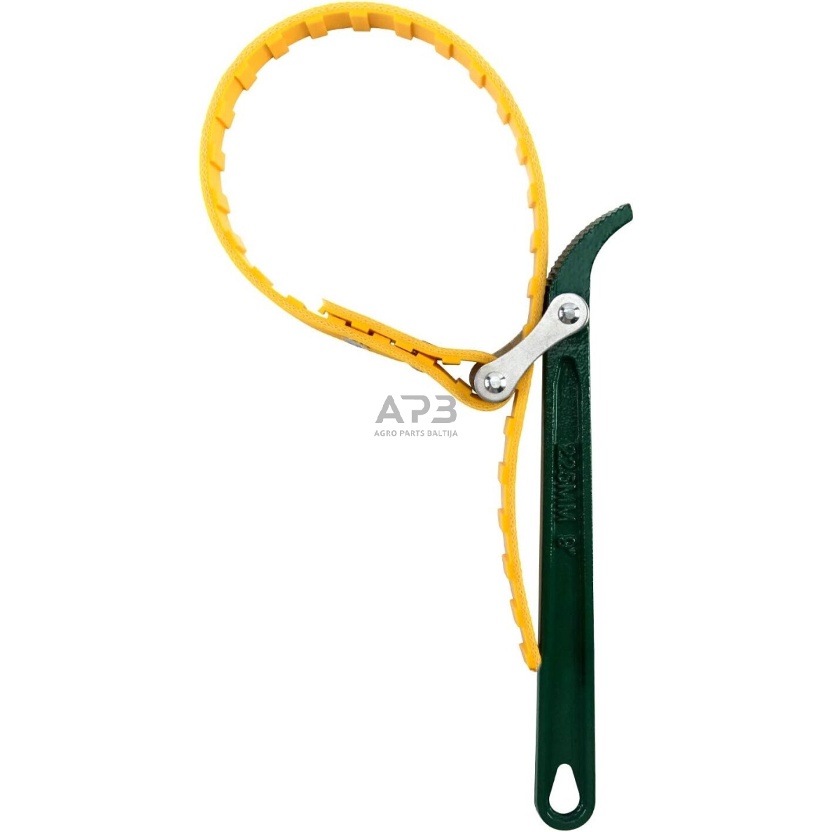 Tepalo filtro raktas su dirželiu 9" 1