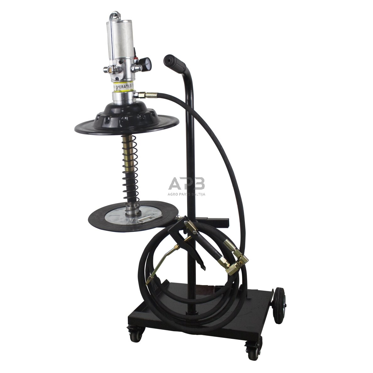 Tepalo pompa pneumatinė konsistenciniam tepalui su ratukais 2