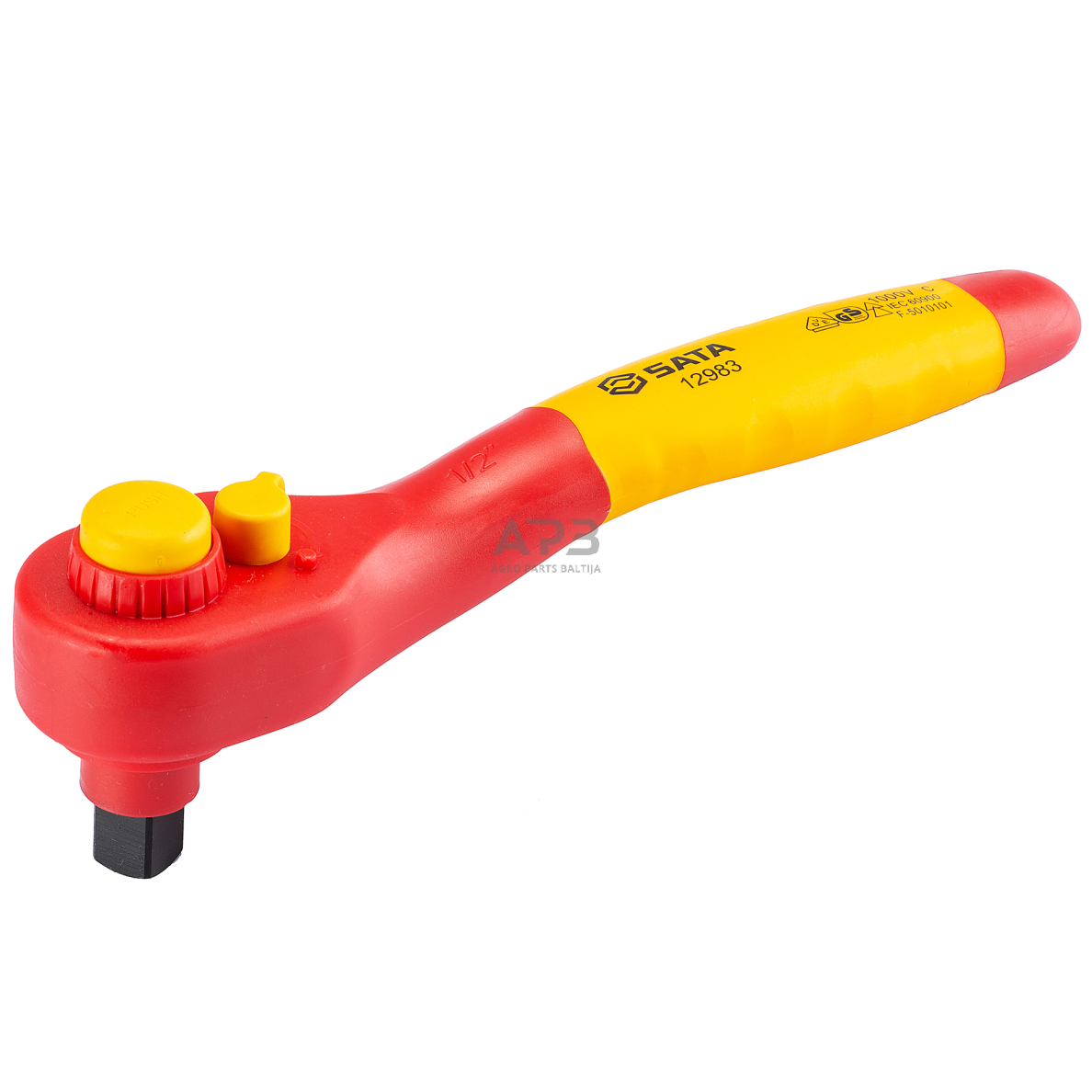 Terkšlė elektrikui VDE 1/2" 36TH Terkšlė elektrikui VDE 1/2" 36TH