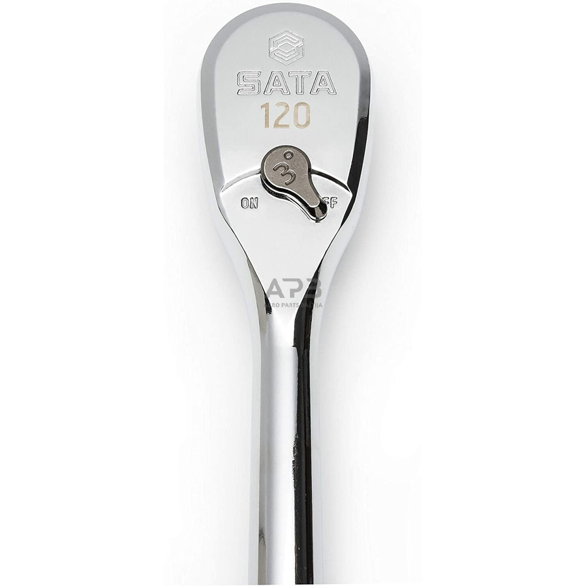 Terkšlė su metaline rankena 3/8" 60TH 120P 1