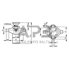 Teleskopinis cilindras Weber TC6010WEB