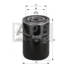 Tepalo filtras MANN-FILTER W6102