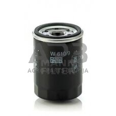 Tepalo filtras MANN-FILTER W6109