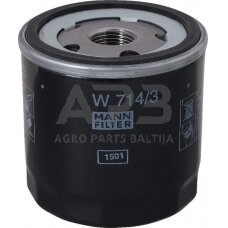 Tepalo filtras MANN-FILTER W7143