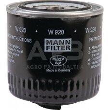 Tepalo filtras MANN-FILTER W920