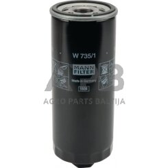 Tepalo filtras MANN-FILTER W7351 Tepalo filtras MANN-FILTER W7351