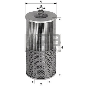 Tepalo filtras MANN-FILTER H1275 1 Tepalo filtras MANN-FILTER H1275 1