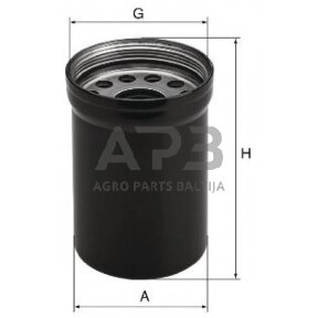 Tepalo filtras MANN-FILTER W1022