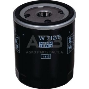 Tepalo filtras MANN-FILTER W7126