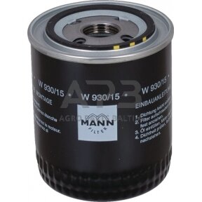 Tepalo filtras MANN-FILTER W93015