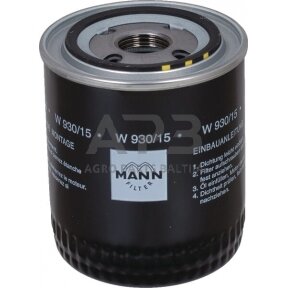 Tepalo filtras MANN-FILTER W93015