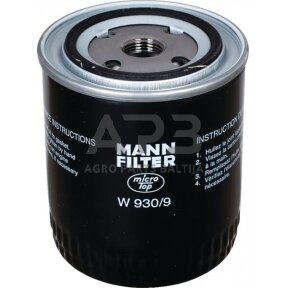 Tepalo filtras MANN-FILTER W9309