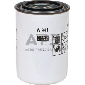 Tepalo filtras MANN-FILTER W941