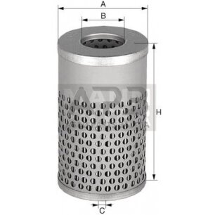 Tepalo filtras MANN-FILTER H617N 1 Tepalo filtras MANN-FILTER H617N 1