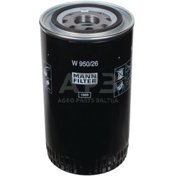 Tepalo filtras MANN-FILTER W95026 Tepalo filtras MANN-FILTER W95026