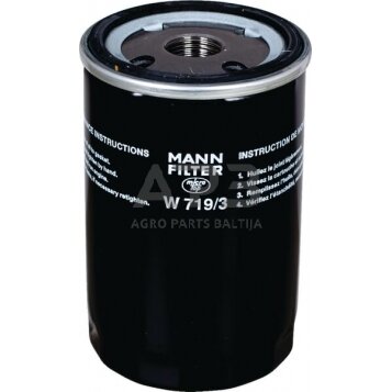 Tepalo filtras MANN-FILTER W7193 Tepalo filtras MANN-FILTER W7193