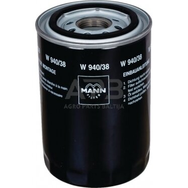 Tepalo filtras MANN-FILTER W94038 Tepalo filtras MANN-FILTER W94038
