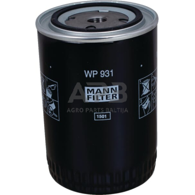 Tepalo filtras MANN-FILTER WP931 Tepalo filtras MANN-FILTER WP931
