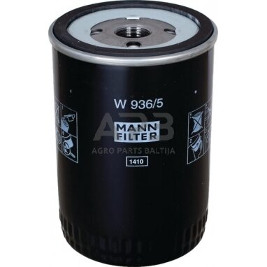 Tepalo filtras MANN-FILTER W9365 Tepalo filtras MANN-FILTER W9365