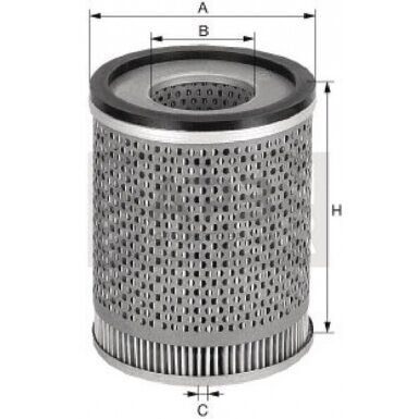 Tepalo filtras MANN-FILTER H1366X 1 Tepalo filtras MANN-FILTER H1366X 1