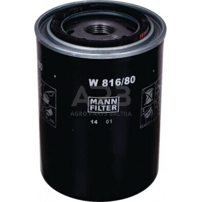 Tepalo filtras MANN-FILTER W81680 Tepalo filtras MANN-FILTER W81680