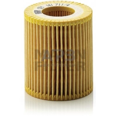 Tepalo filtras MANN-FILTER HU7114X Tepalo filtras MANN-FILTER HU7114X
