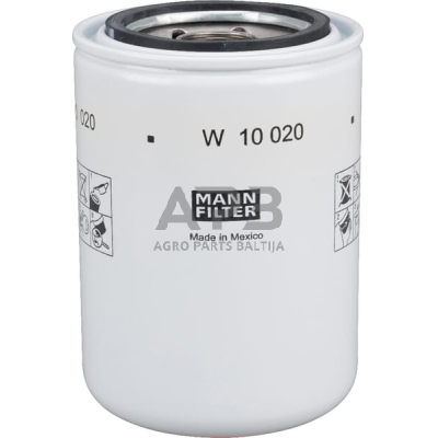 Tepalo filtras MANN-FILTER W10020 Tepalo filtras MANN-FILTER W10020