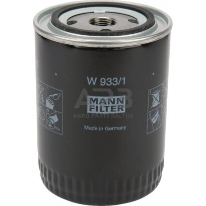 Tepalo filtras MANN-FILTER W9331 Tepalo filtras MANN-FILTER W9331