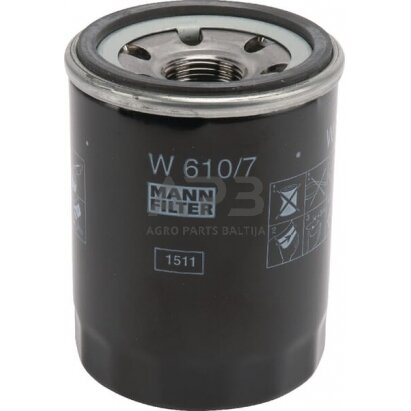 Tepalo filtras MANN-FILTER W6107 1 Tepalo filtras MANN-FILTER W6107 1