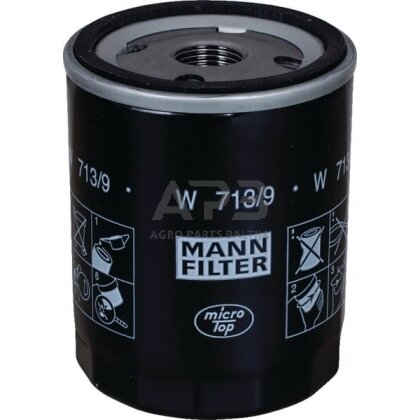 Tepalo filtras MANN-FILTER W7139 Tepalo filtras MANN-FILTER W7139