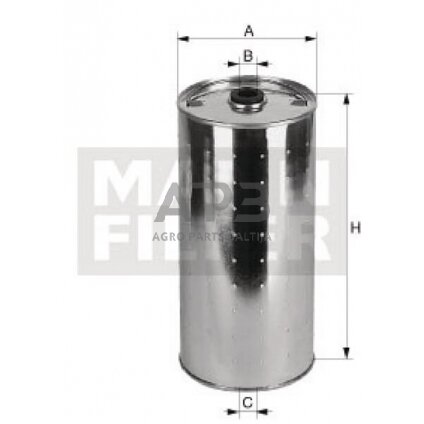 Tepalo filtras MANN-FILTER PF1190X 1 Tepalo filtras MANN-FILTER PF1190X 1