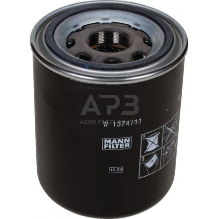 Tepalo filtras MANN-FILTER W137411 Tepalo filtras MANN-FILTER W137411