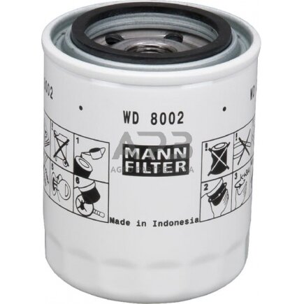 Tepalo filtras MANN-FILTER WD8002 Tepalo filtras MANN-FILTER WD8002
